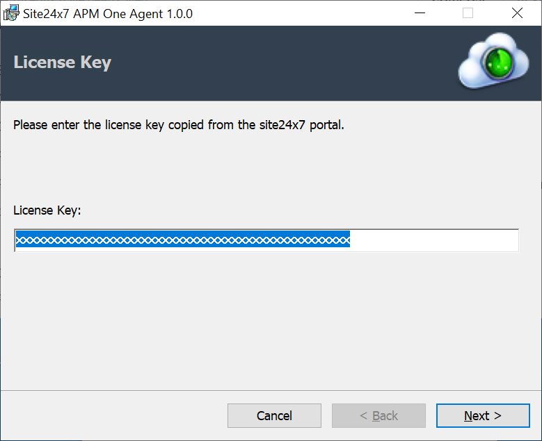 Installing One Agent Online Help Site24x7