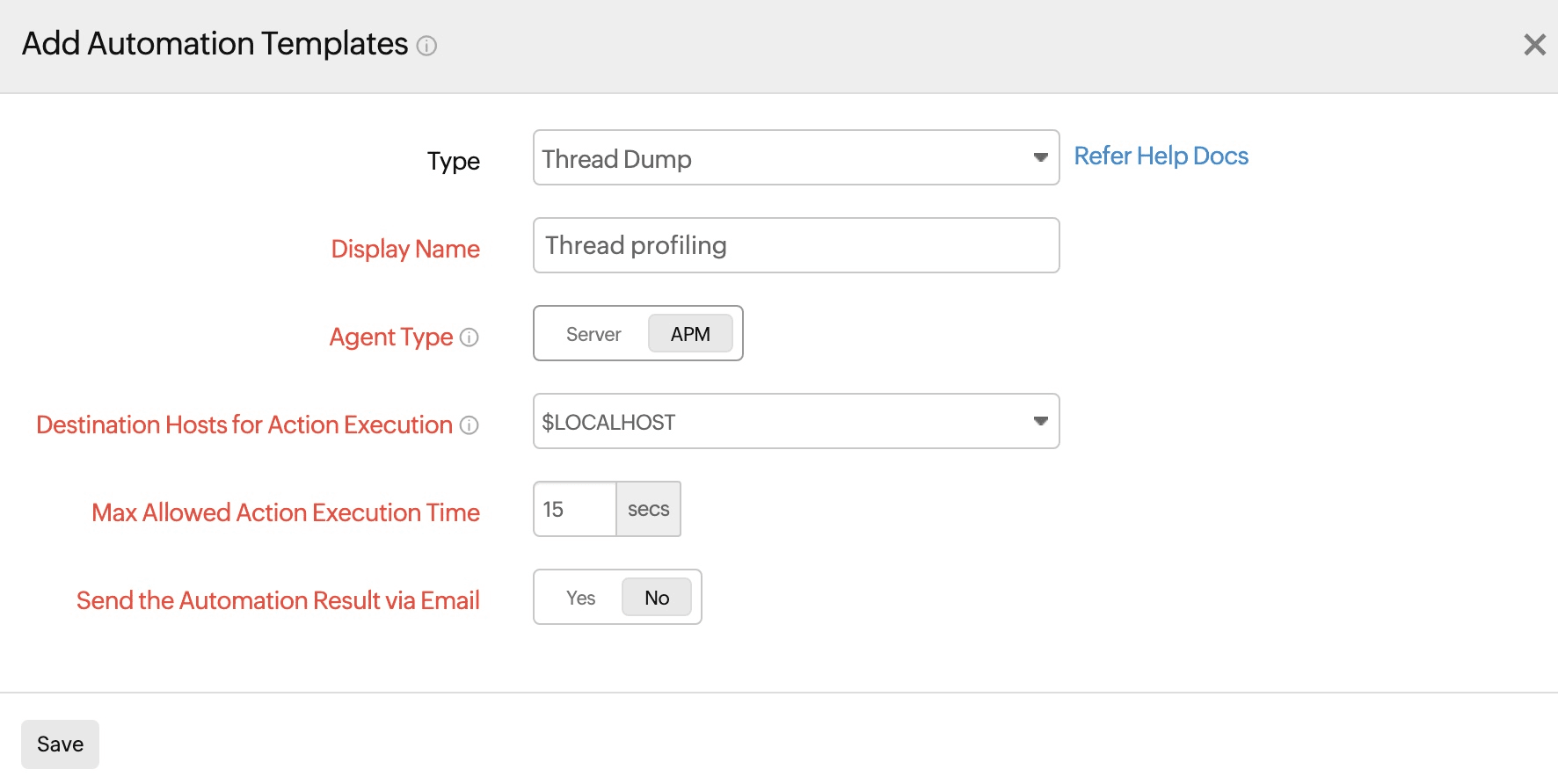 add automation templates
