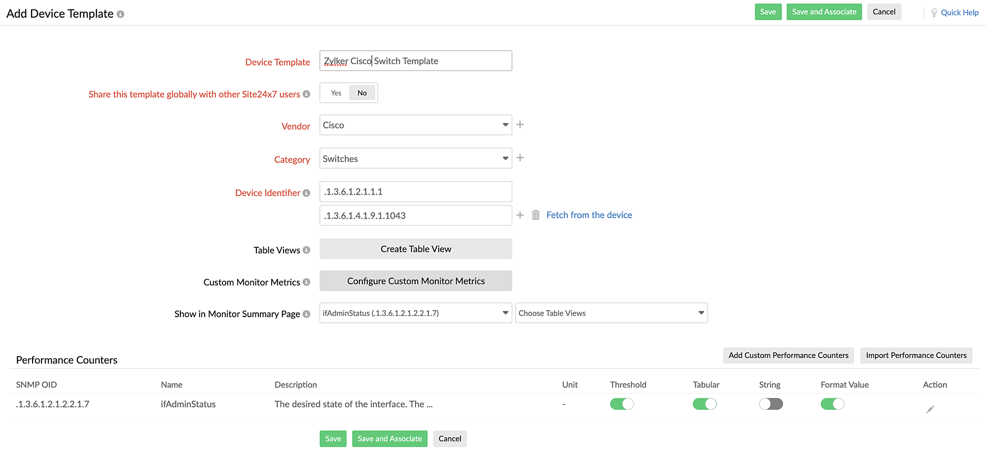 adding device template image
