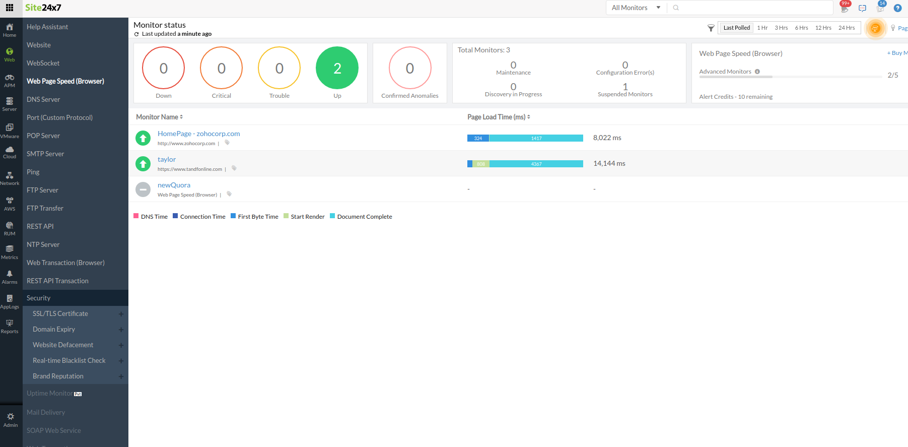 Website Link Checker URL Validator: Site24x7 Tools