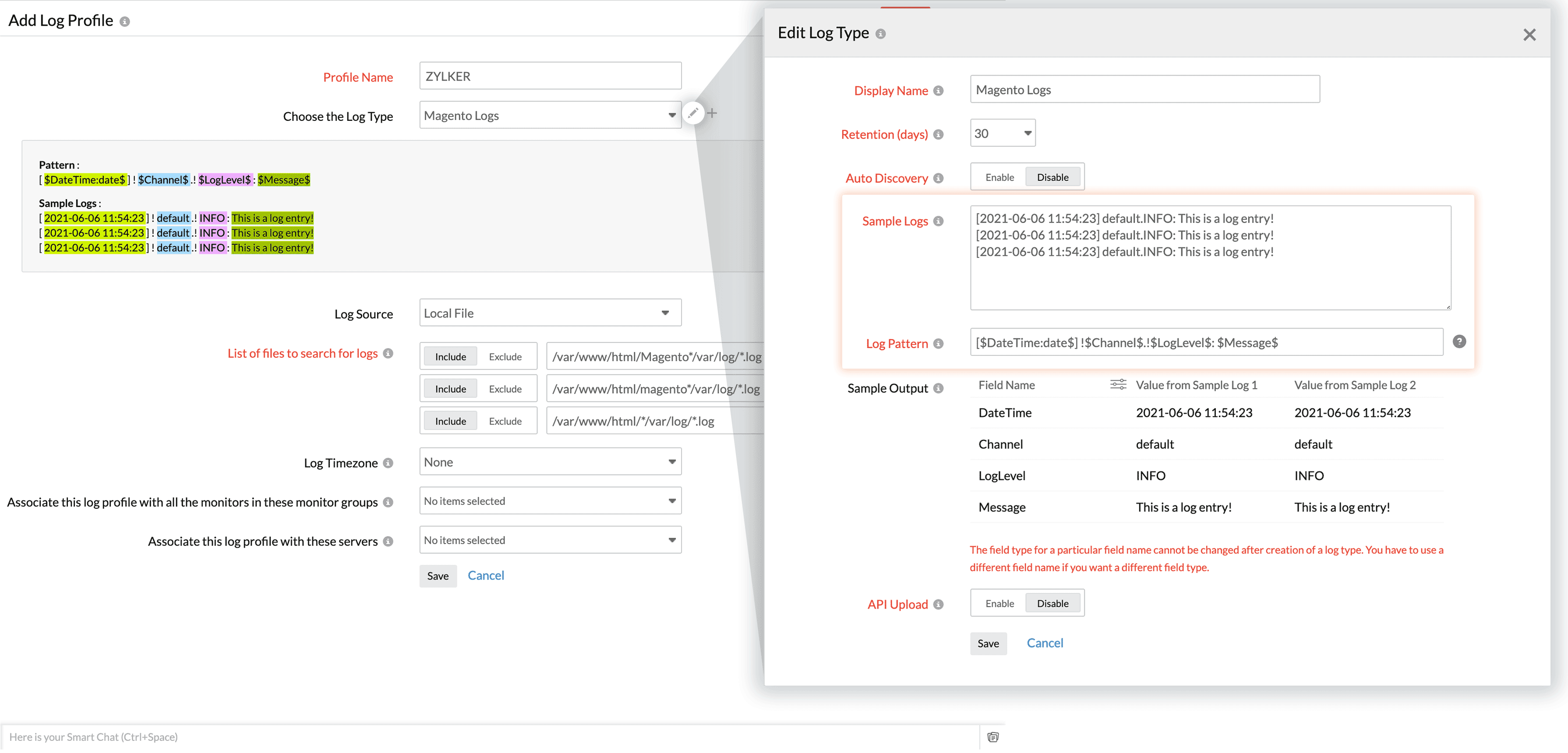 applogs magento