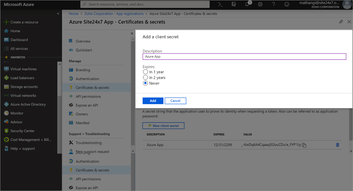 Providing the Necessary Permissions to the Custom App