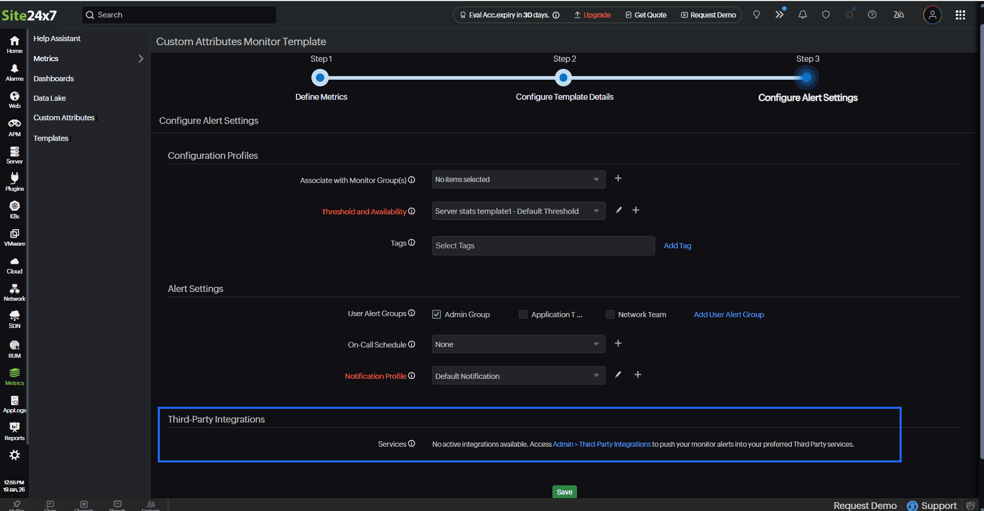Third-Party Integrations Third-Party Integrations