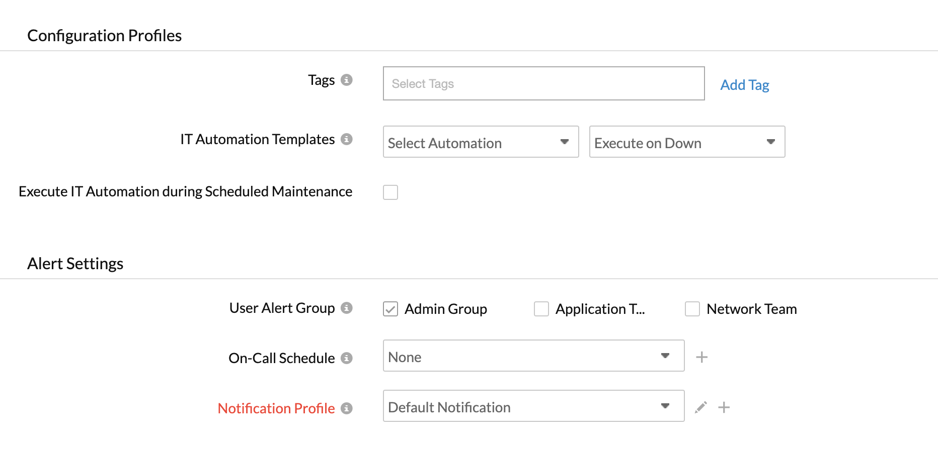 configuration profiles domain expiry