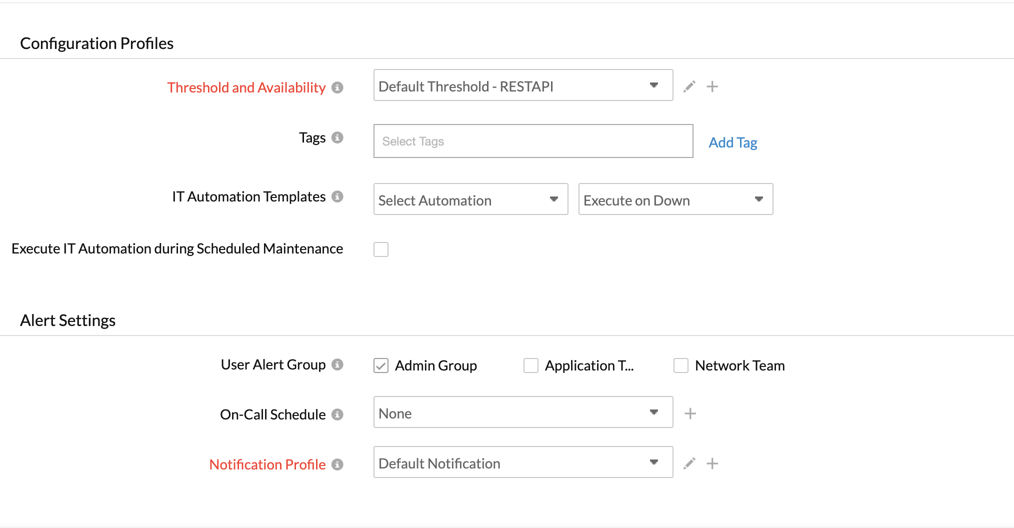 configuration profiles rest api