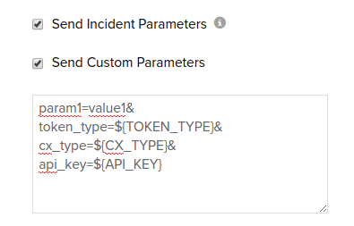 custom param key value