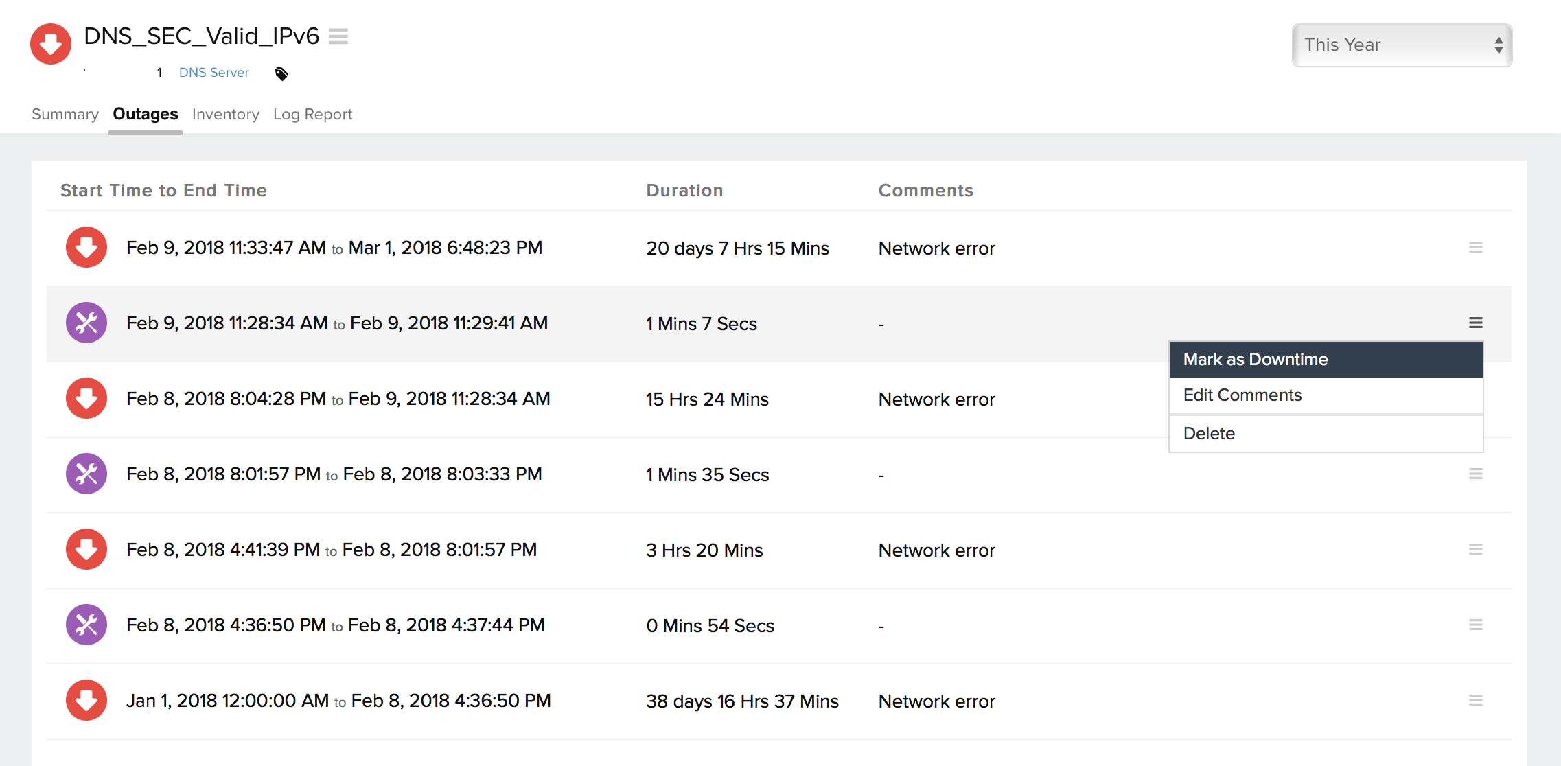 dns-outages-tab dns outages tab