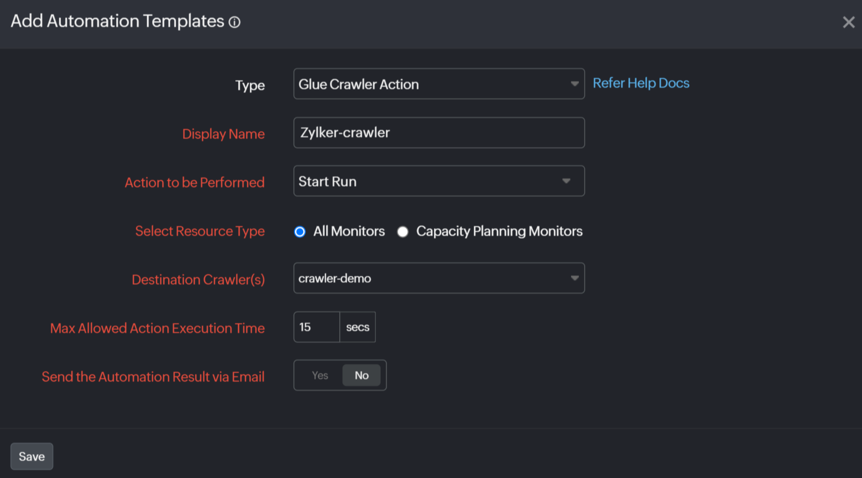 glue crawler automation