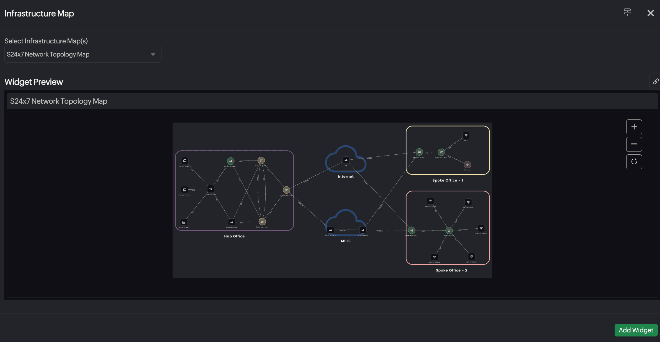 infrastructure map network