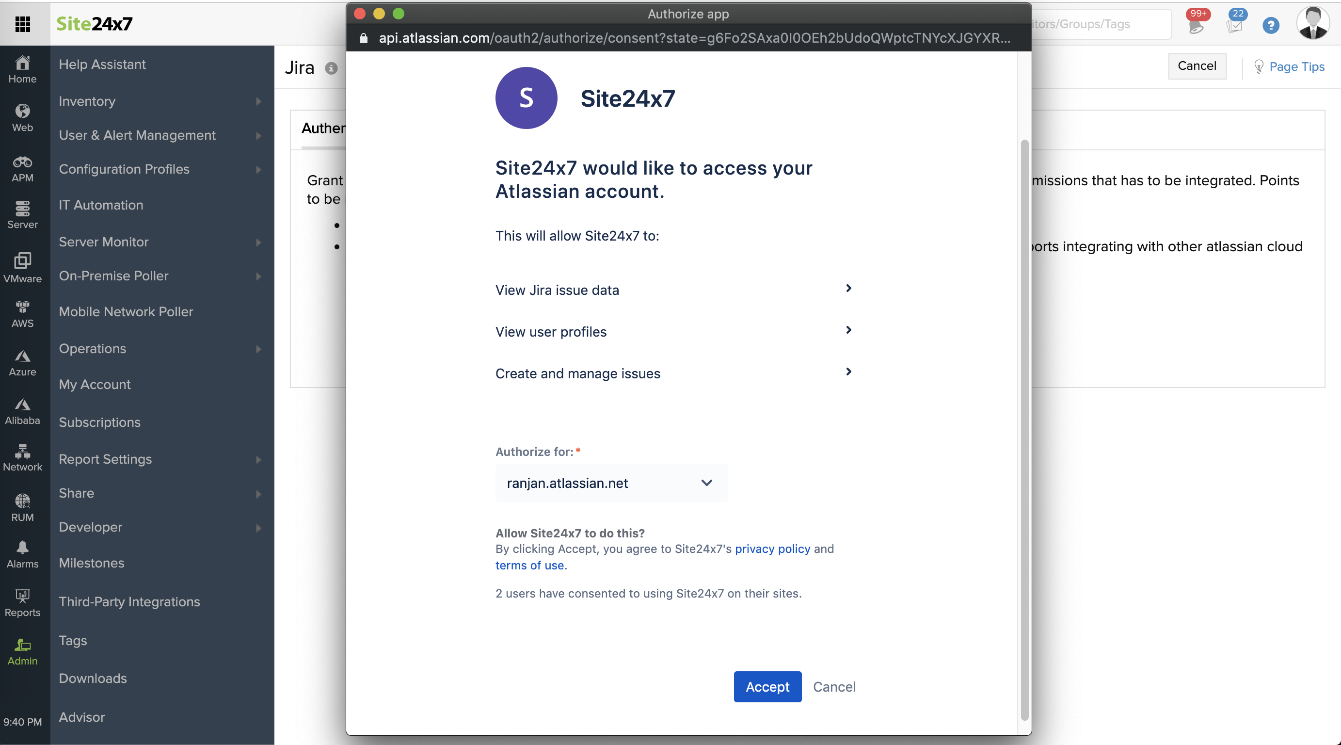 jira client access