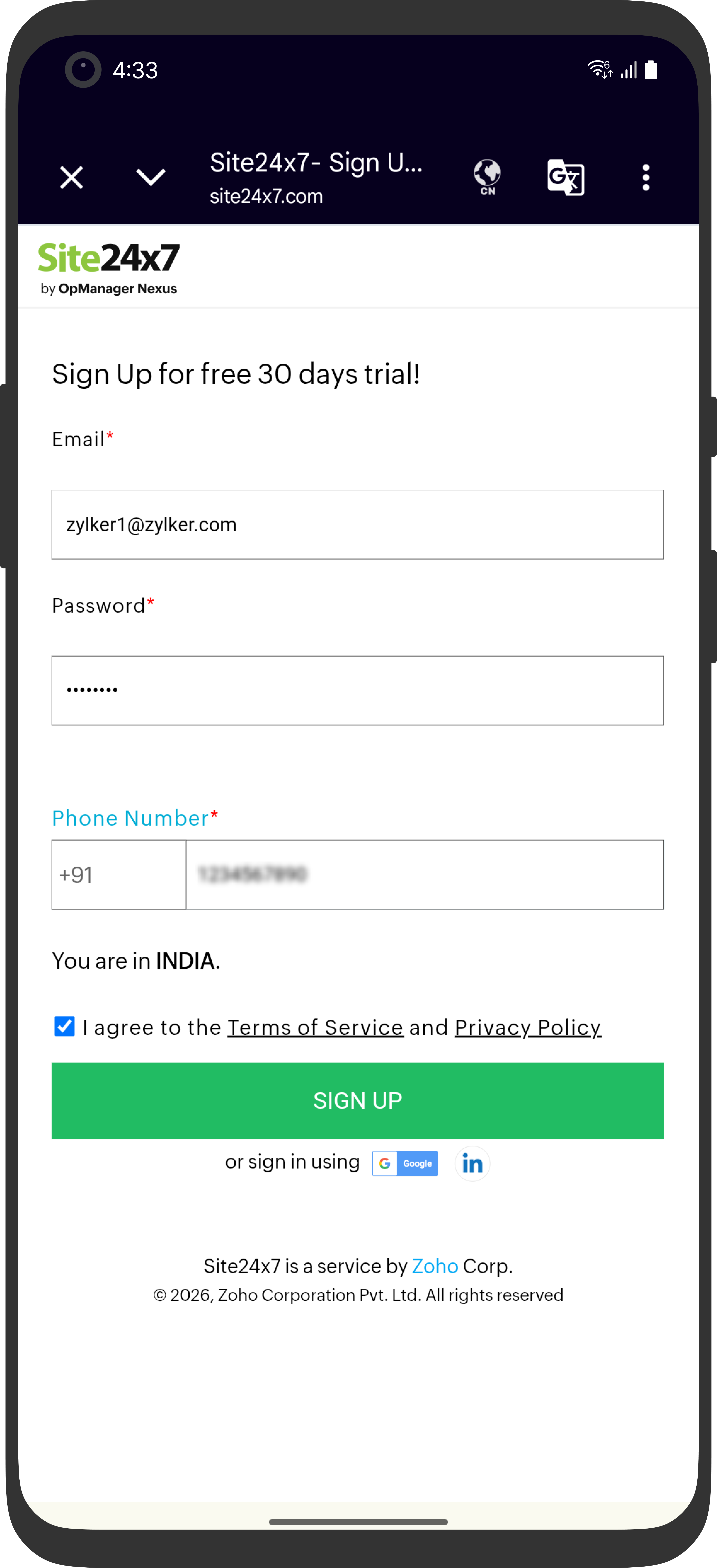 Mobile Network Poller 4 Mobile Network Poller 4