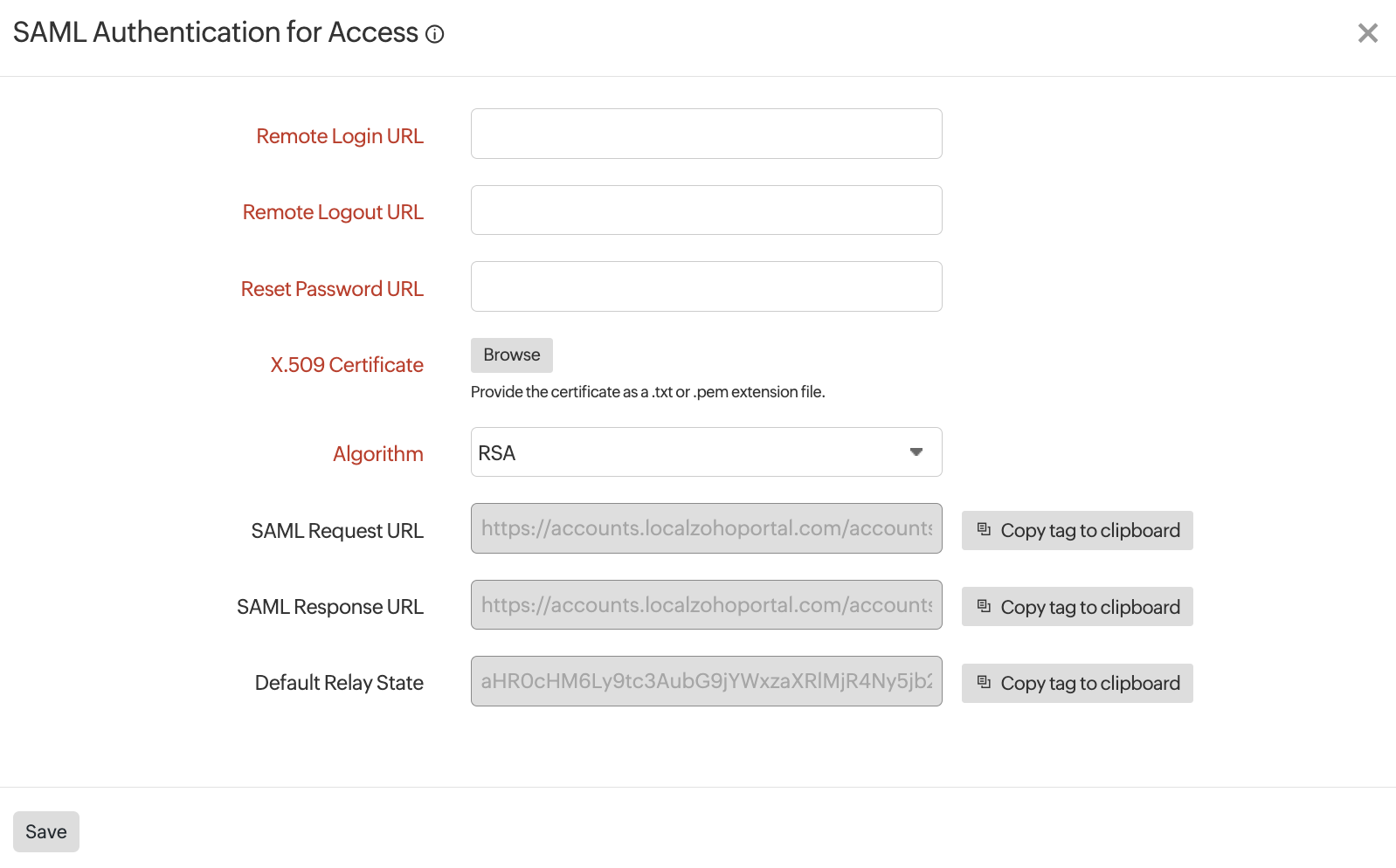 msp saml authenticator