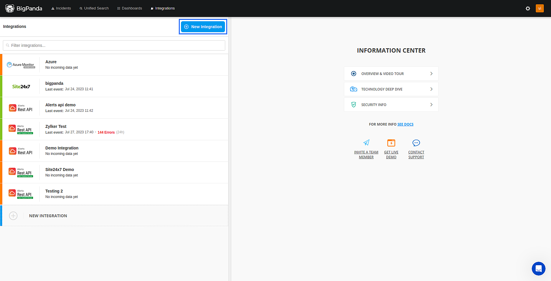 new integration bp