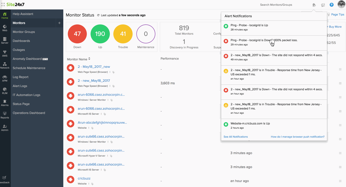 notifications badge