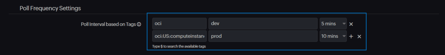 poll interval tags