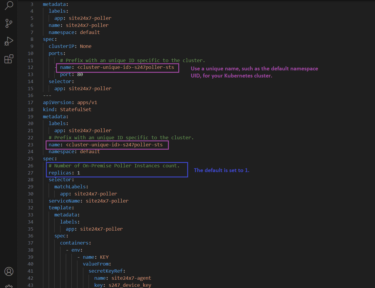 poller kubernetes