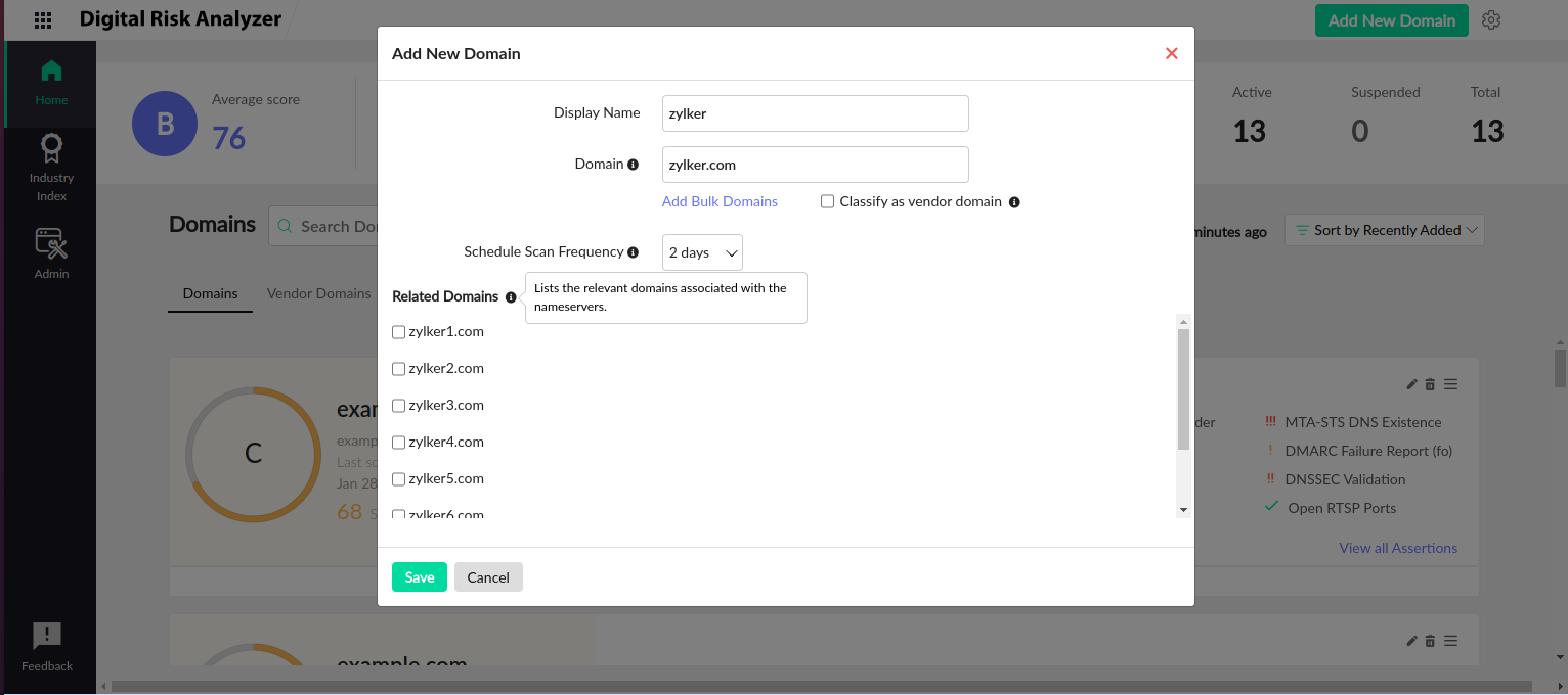 related domains