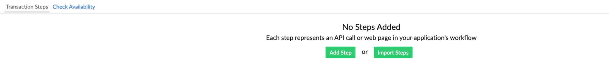 rest-api-transaction-check-availability Learn how to test the configurations you have created