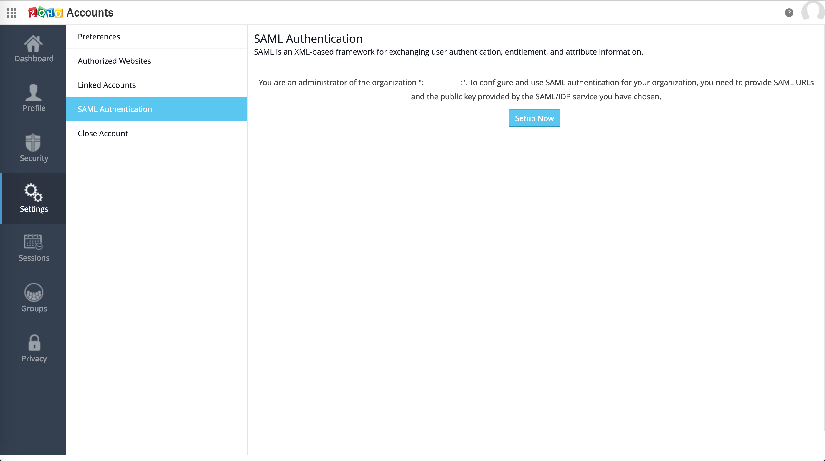 saml authentication