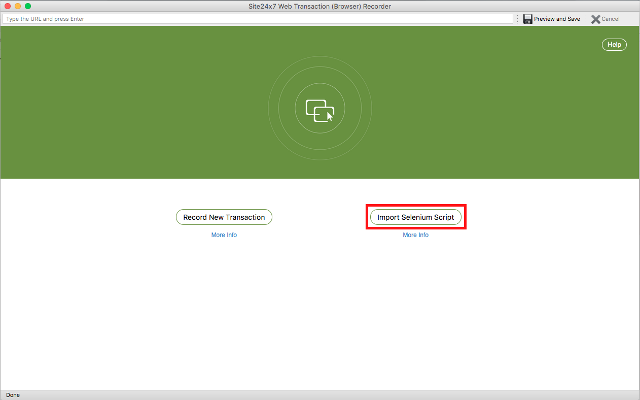 selenium html import rbm