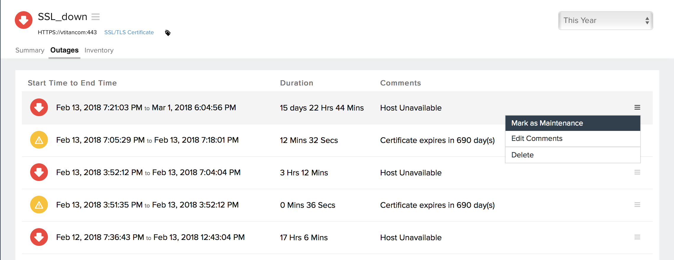 ssl-outages ssl outages