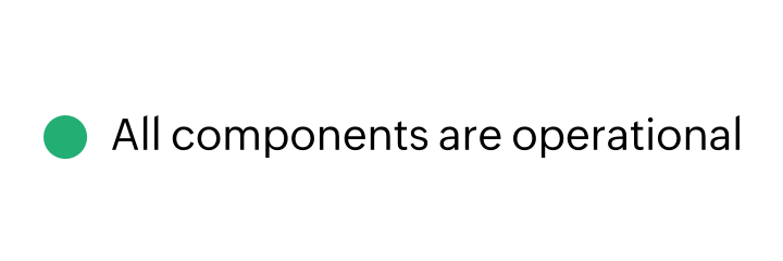 basic status widget