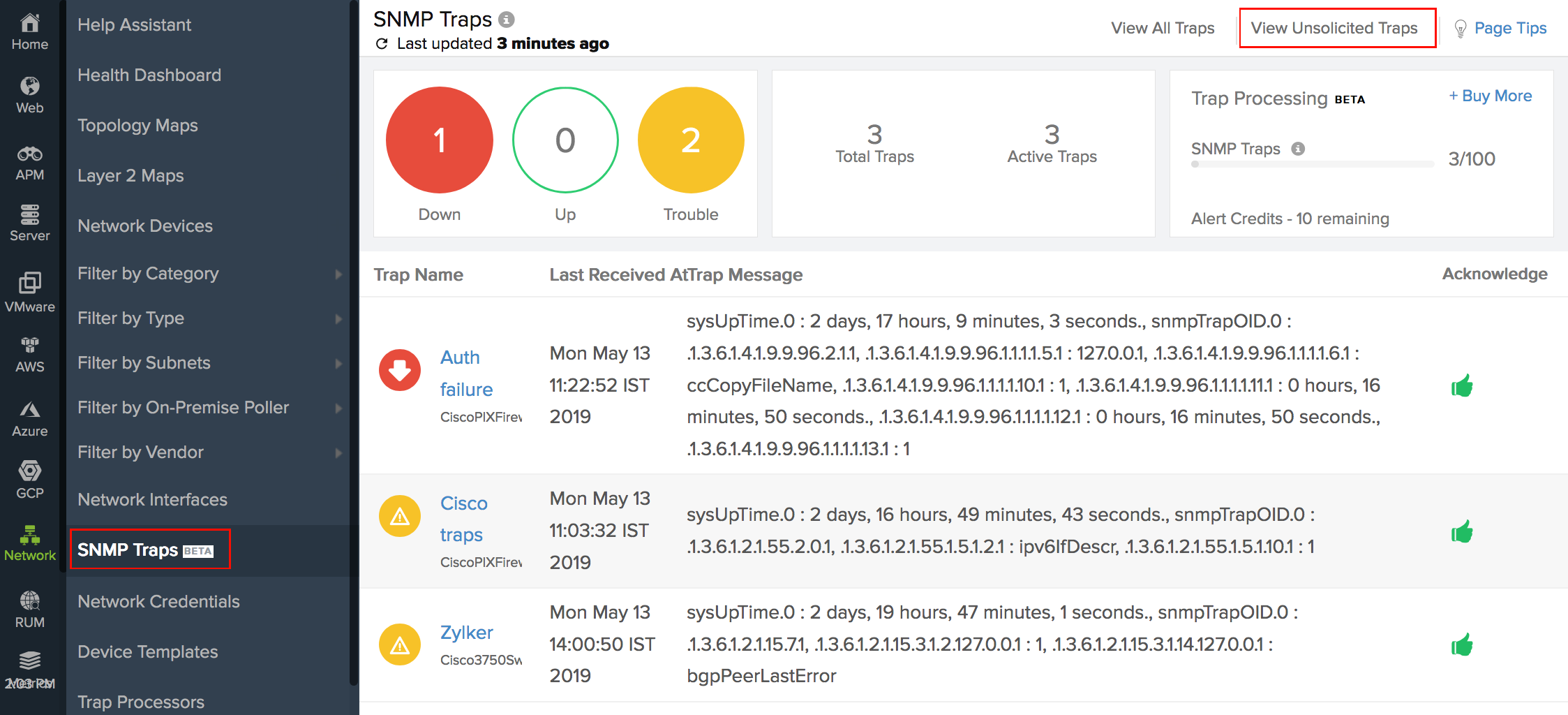 snmp trap receiver java source code snmp trap receiver java source code