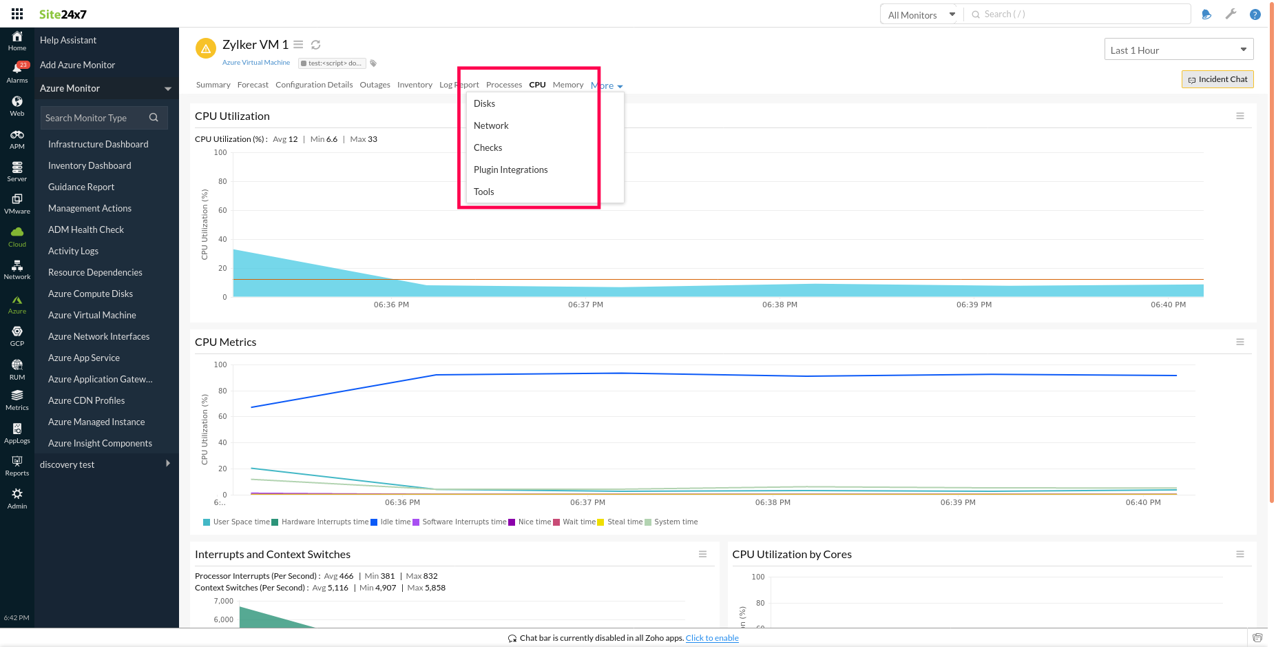 Server Metrics