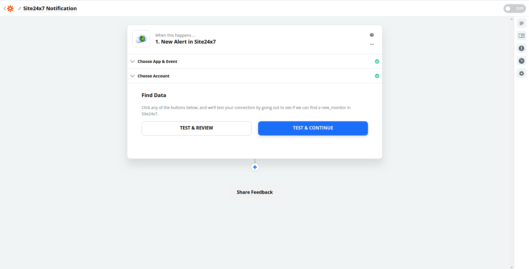 zapier find data